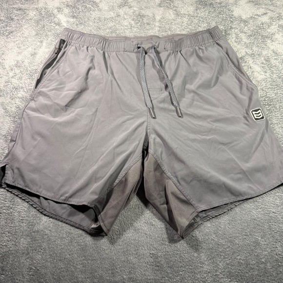 Mtn Ops Other - MTN OPS Mens 2XL Gray Performance Athletic Training Shorts Lined 7" Inseam